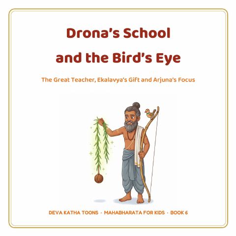 Cover of Drona's School and the Bird's Eye