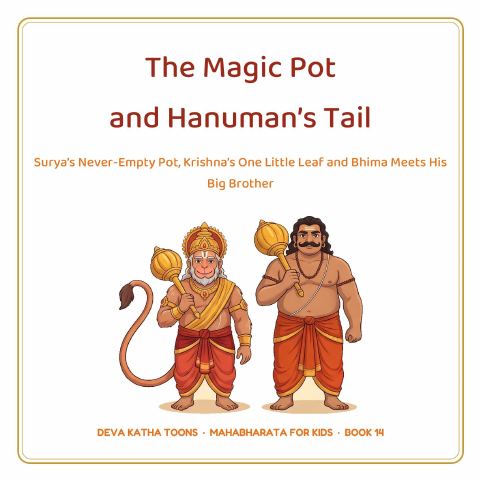 Cover of The Forest Years: The Magic Pot and Hanuman's Tail